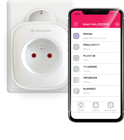 smarthome kontrolowany z poziomu telefonu