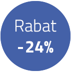 rabat 24%