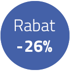 rabat 26%