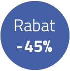 rabat 45%